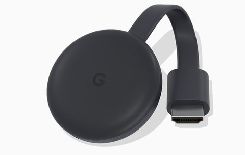 Медиаплеер Google Chromecast 2018 черный