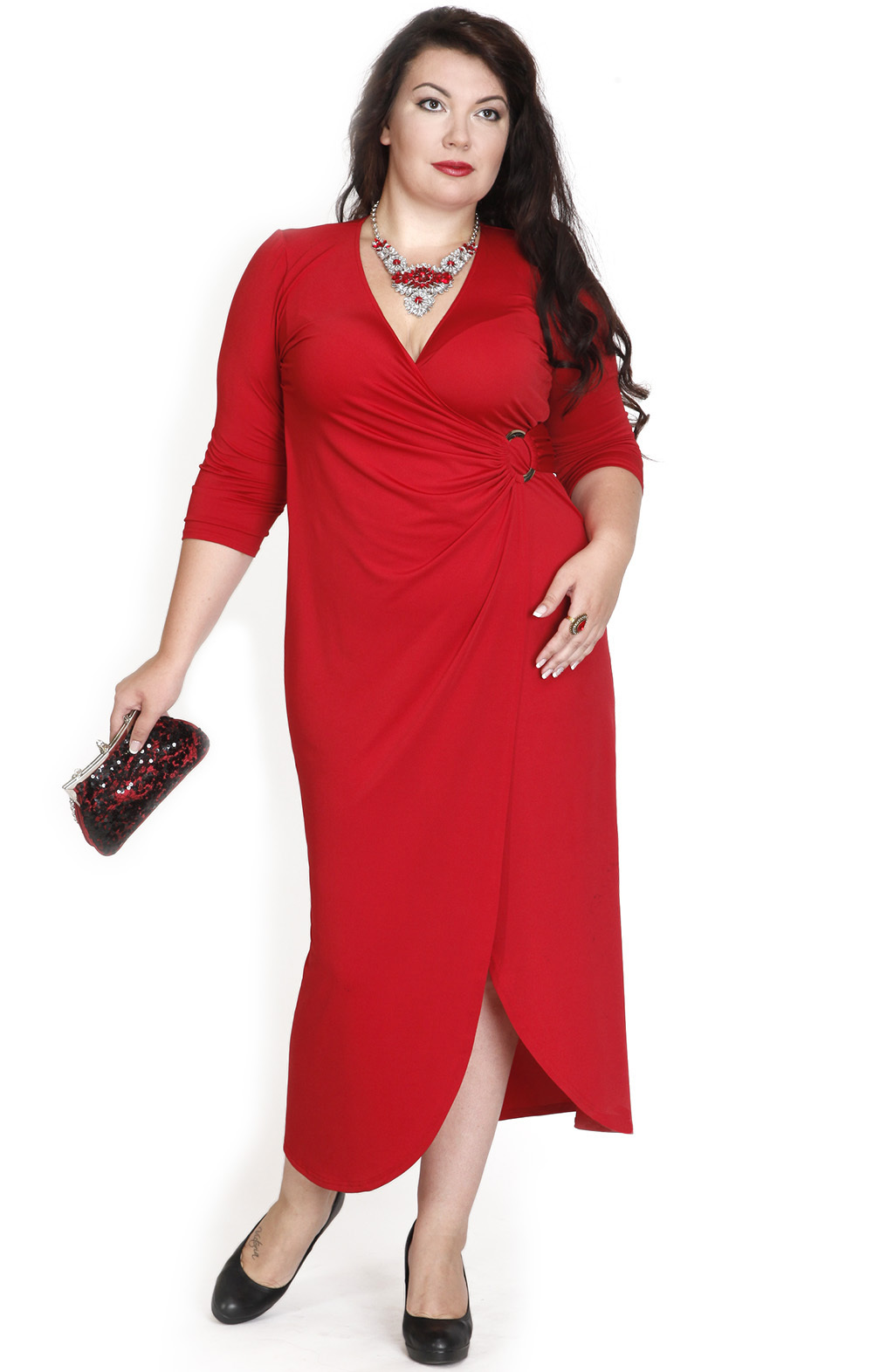 Красное Платье 58 Размера
