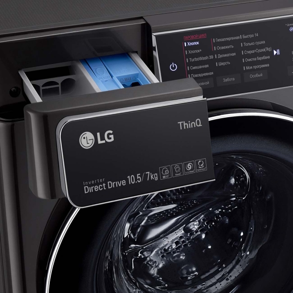 Стирально сушильная машина lg f4t9rc9p обзор