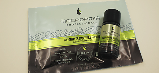 Macadamia Увлажняющая маска и Масло для волос