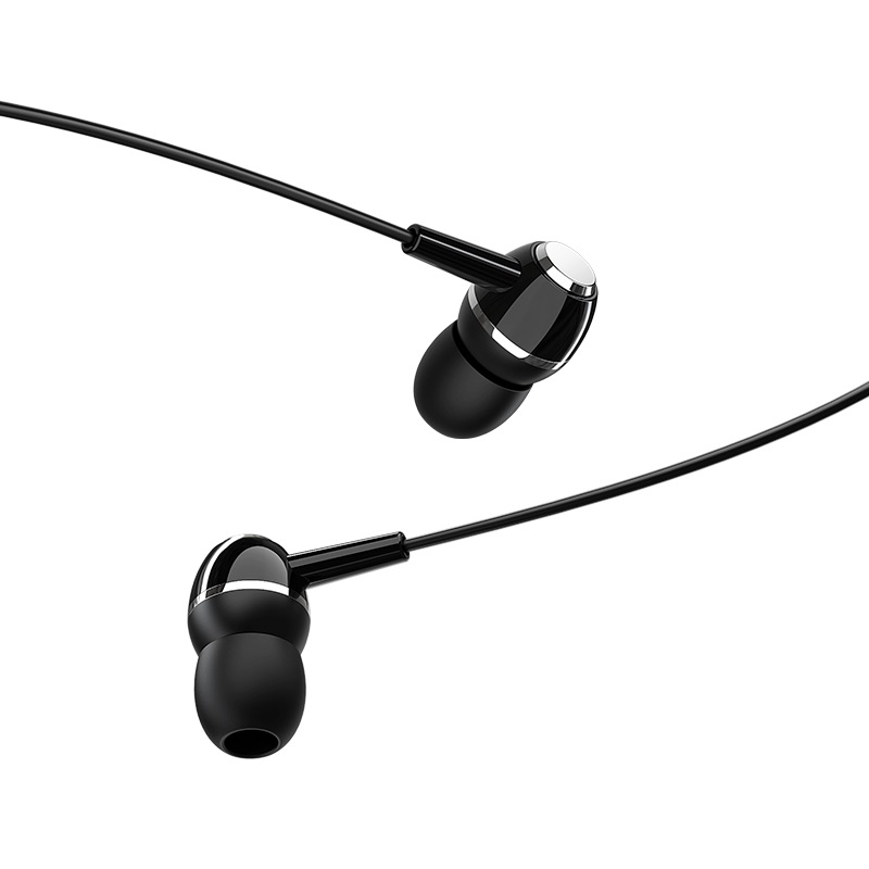 borofone bm36 acura universal earphones with mic ear tips
