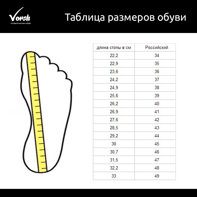 Размер Обуви Фото