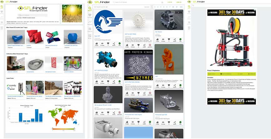 stlfinder поисковик 3д файлов для принтера