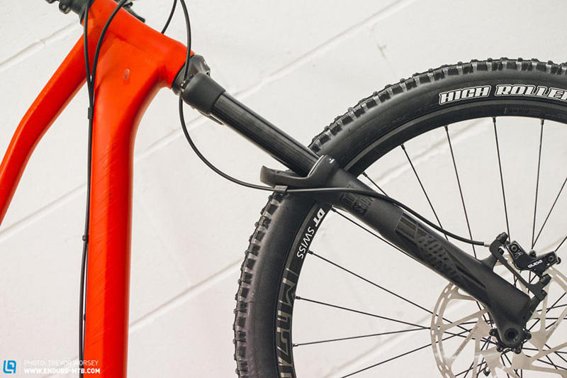 Enduro MTB setup fail 3660w Как перевернуть вилку на велосипеде