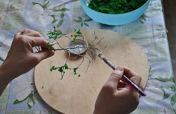 Как сделать куст для макета
