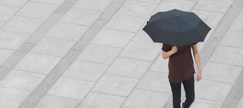 Зонт Xiaomi MiJia Luo Qing (черный)