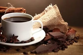 фото кофе с шоколадом