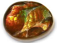 Огненный агат - единственный природный камень, обладающий своим "огненным" эффектом от природы