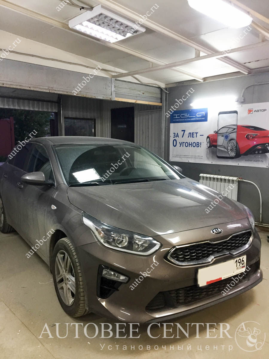 Kia Ceed 2019 (установка StarLine S96BT GSM)