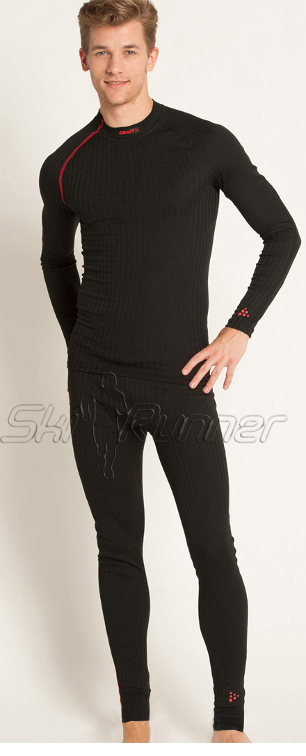 Термобелье Рейтузы Craft Active Extreme мужские черные - ИМ SkiRunner Термобелье Рейтузы Craft Active Extreme мужские черные