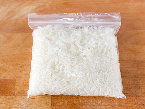 Замочить рис
