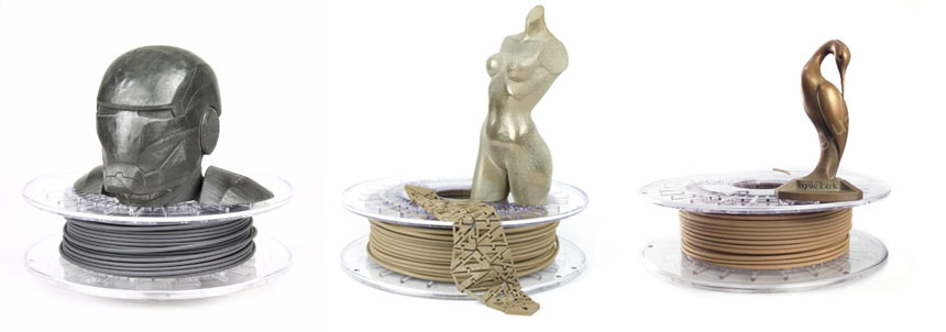 металлы, бронза и медь для 3д принтера