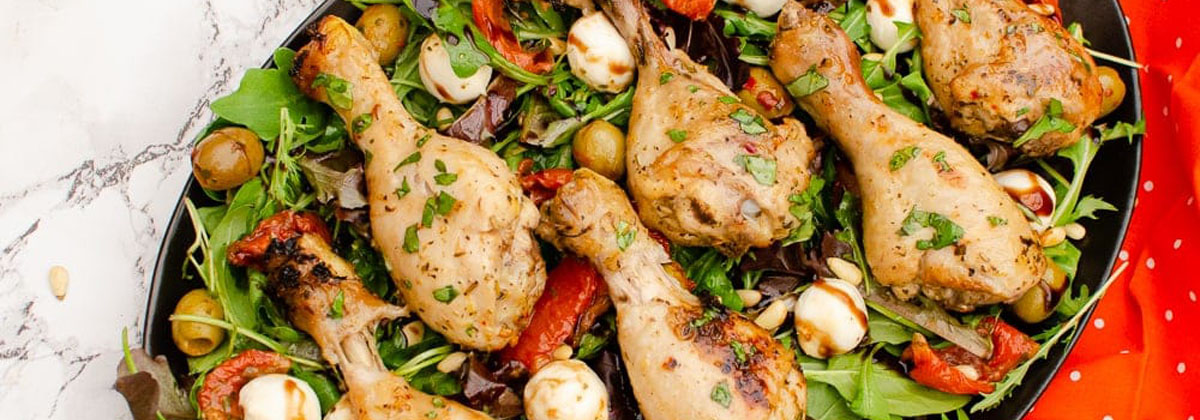 Пикантные итальянские куриные голени Пикантные итальянские куриные голени
