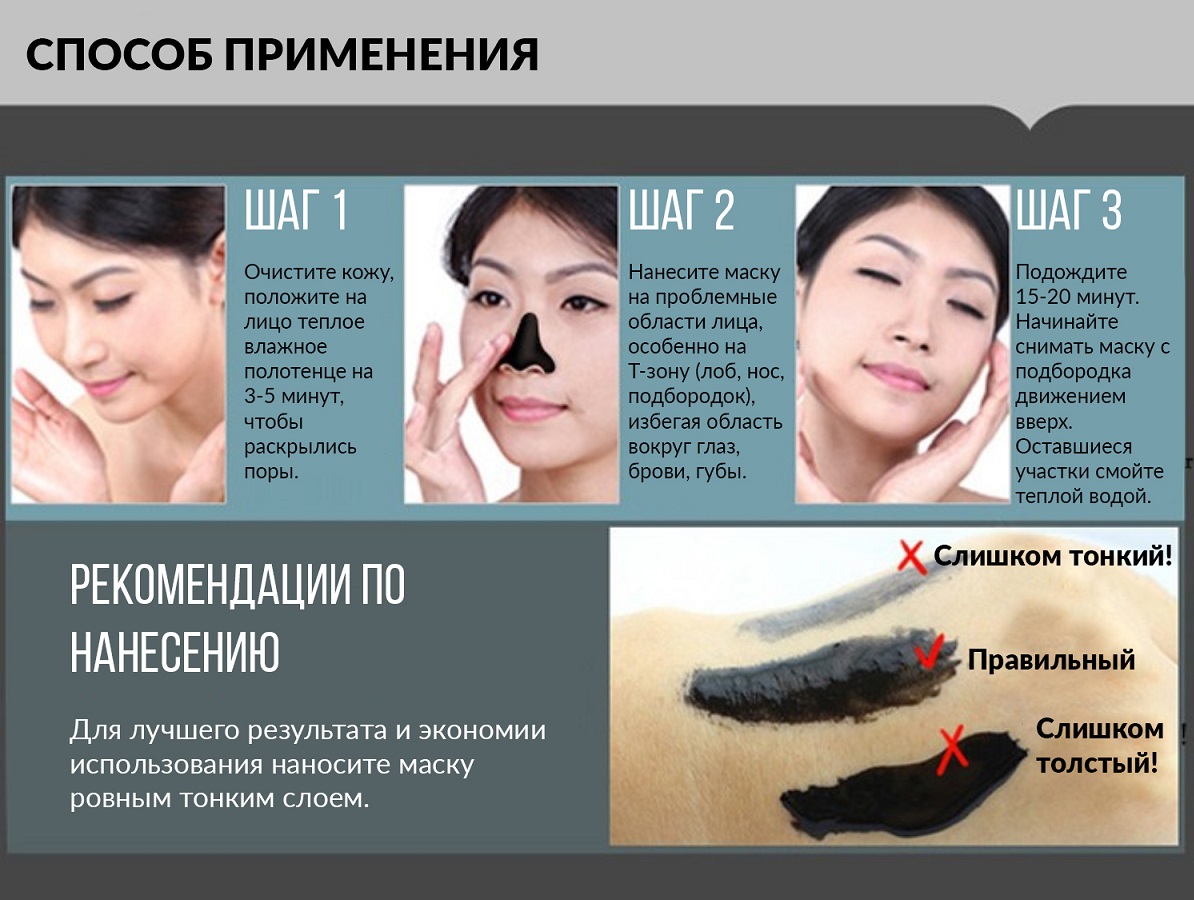 Маска для лица BIOAQUA activated Carbon