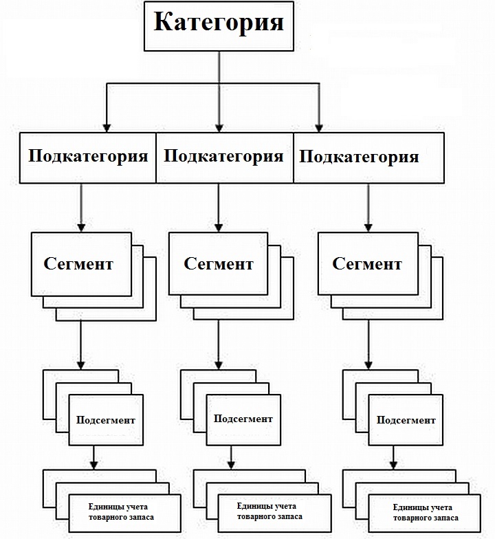 Структура категории