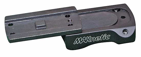 Быстросъемный кронштейн  MAK для установки коллиматорного прицела Aimpoint Micro на карабин Blaser R 93 и другое оружие Blaser с идентичной R93 системой монтажа.