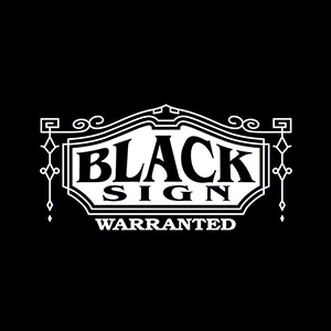 BLACK SIGN