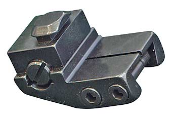 Задняя `нога` поворотного кронштейна APEL/EAW под LM призму на основание с рычажным замком Sauer 202 (BH11.5mm; KR=17.0mm)
