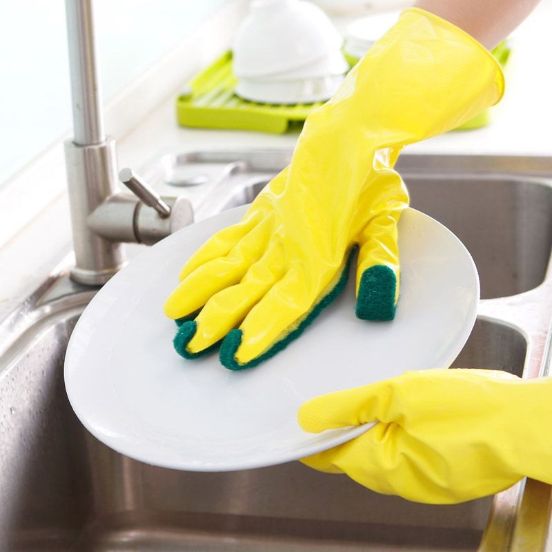 Хозяйственные латексные перчатки Feie Cleaning Latex Gloves