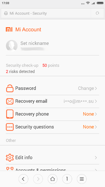 Профиль пользователя xiaomi-mi-band-2
