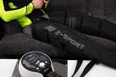 Манжеты для ног Z-Sport представлены в размерах L, XL, XXL WelbuTech Seven Liner Luxury Z-Sport Аппарат для лимфодренажа, прессотерапии, массажа