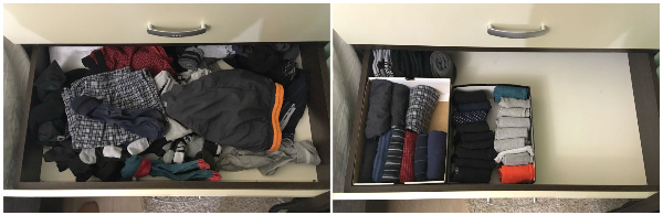 41 05 Как красиво сложить детские колготки