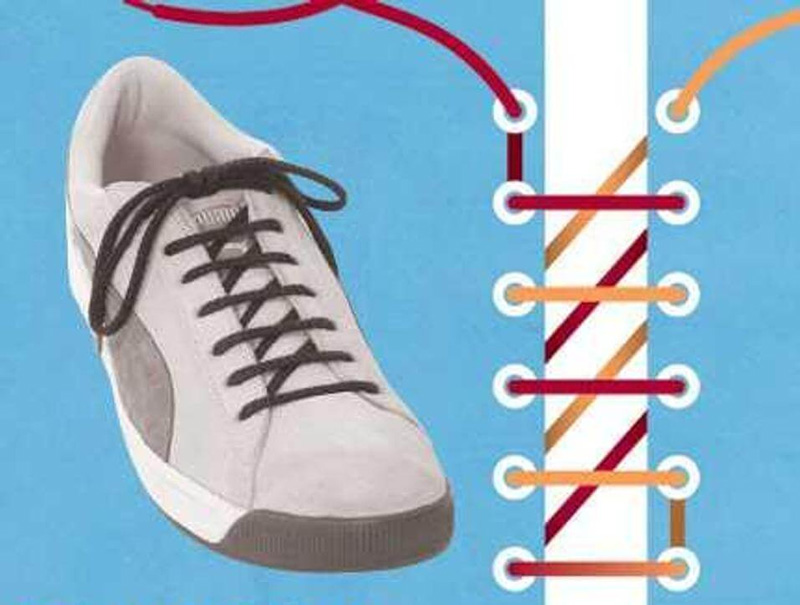 Как завязать шнурки - 4