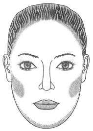 Коррекция прямоугольной формы лица