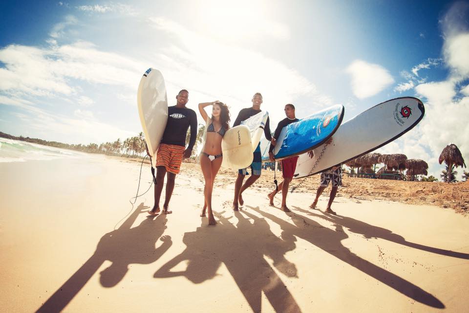 Обучение серфингу в Доминикане