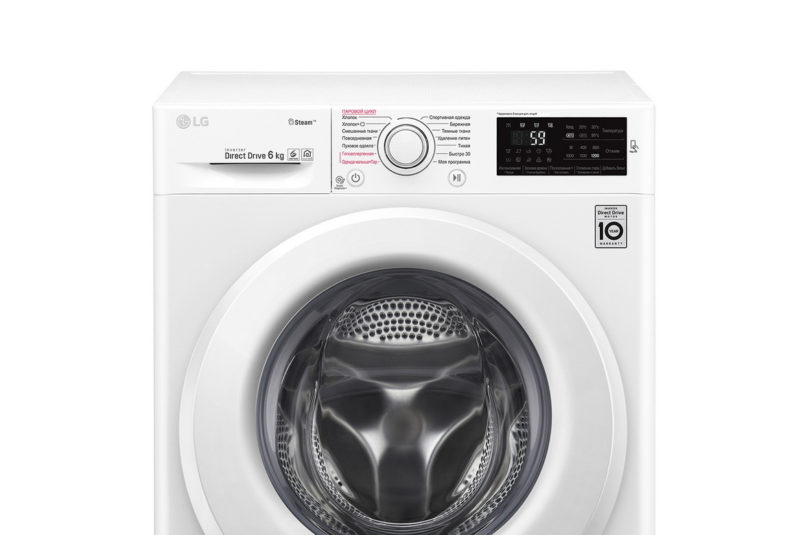 Стиральная машина lg f4m5ts3w обзор