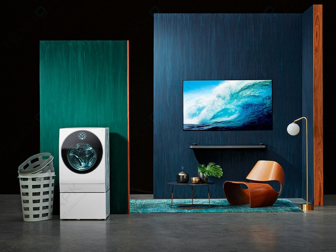 Стиральная машина lg signature с двойной загрузкой lswd100 lst100