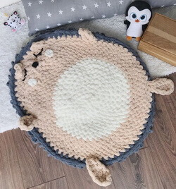 Детский коврик из Пуффи