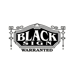 BLACK SIGN
