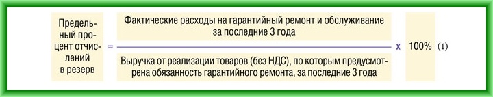 замена запчасти по гарантии бухгалтерский учет