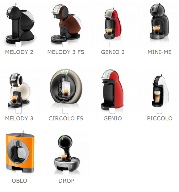 капсульные кофемашины dolce gusto
