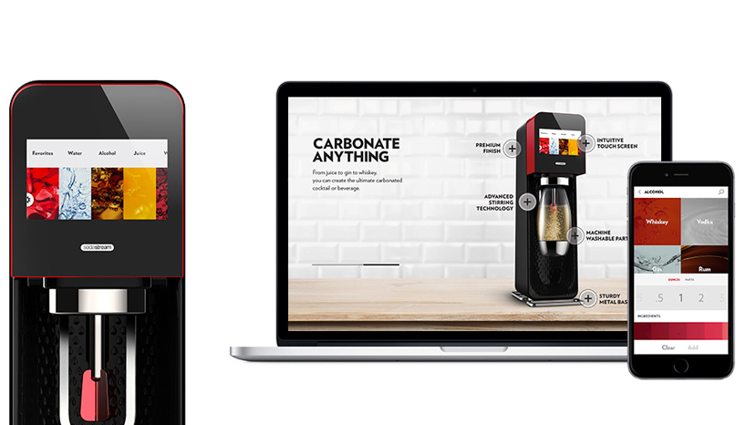Сифон sodastream с LCD дисплеем