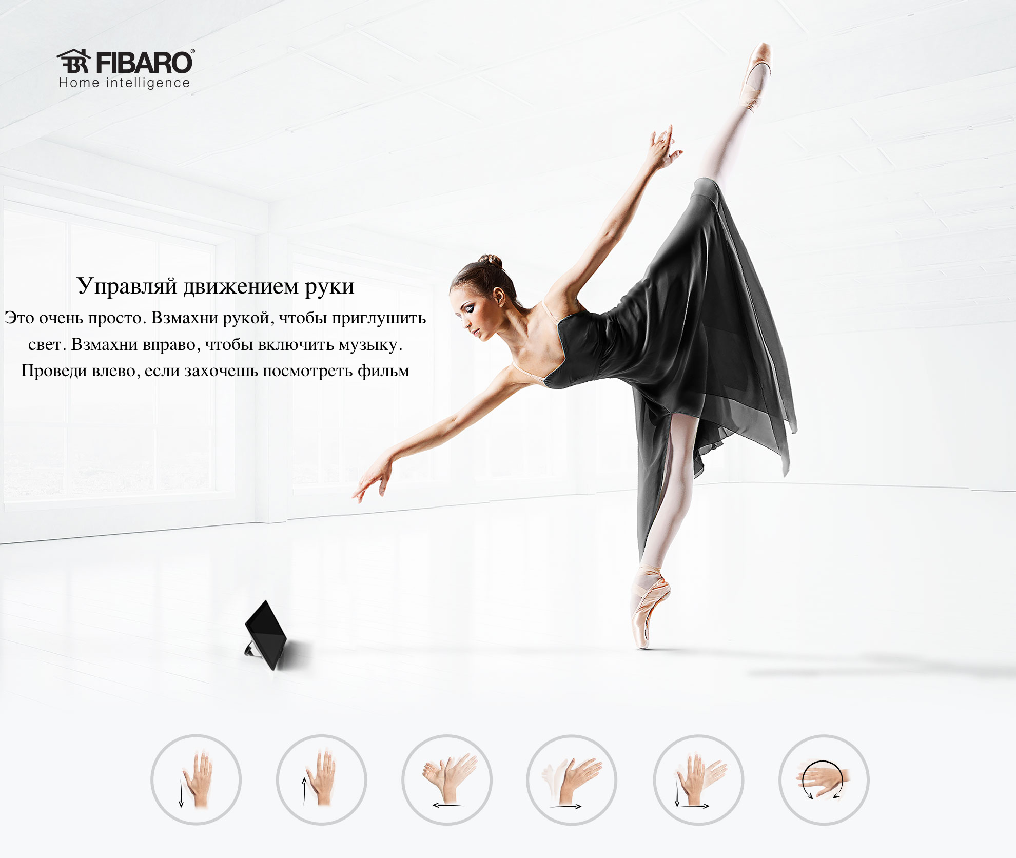 Панель управления FIBARO SWIPE