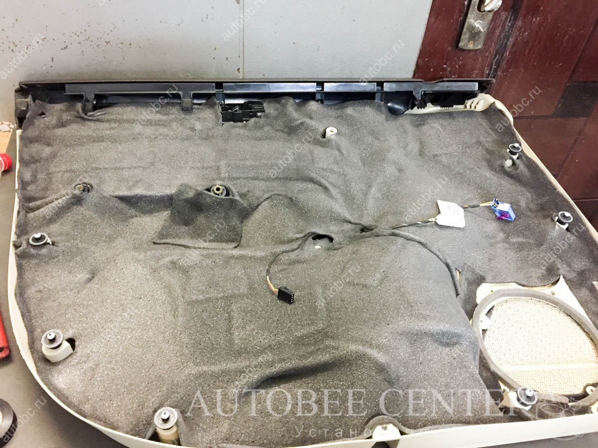 VW Touareg шумоизоляция