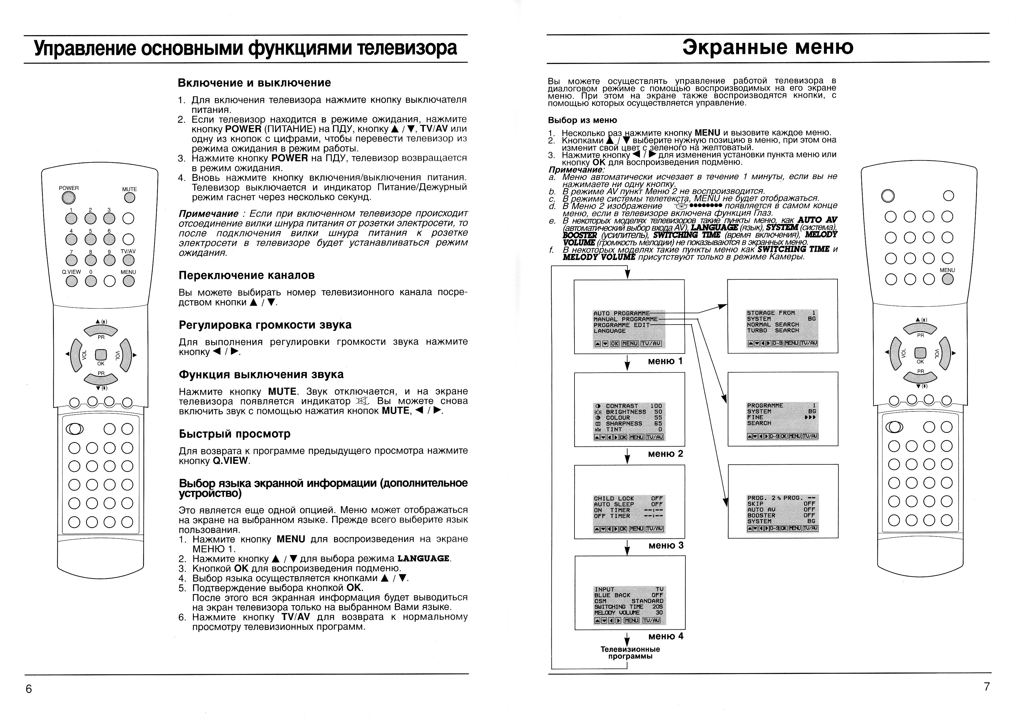 Как настроить каналы телевизора без пульта