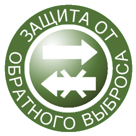 картриджи ИТА Фильтр обладают защитой от обратного выброса фильтрующего материала в воду