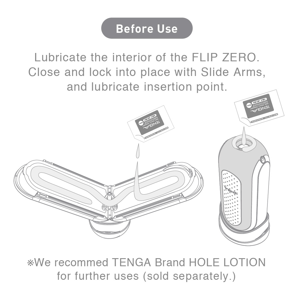 Tenga - Flip Zero 0 White как пользоваться