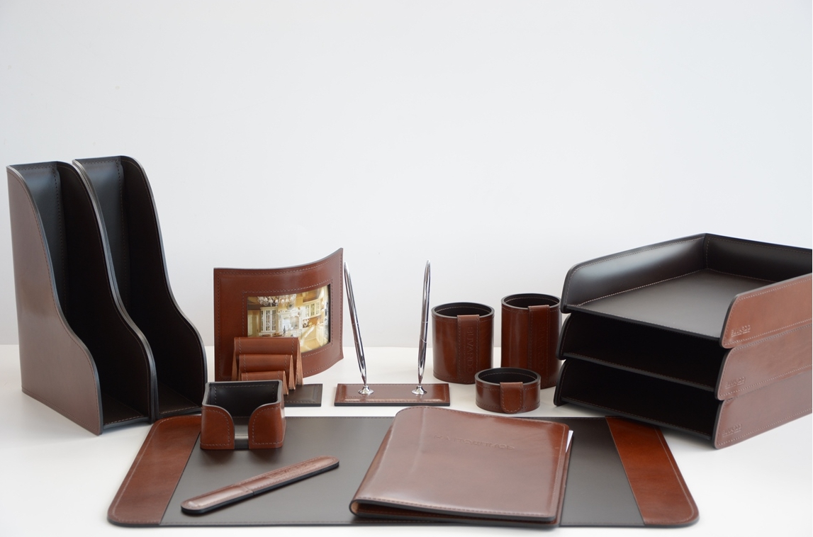 kupi buvar nabor tan full grain kombi 15pc foto 1 Бювар на письменный стол что это