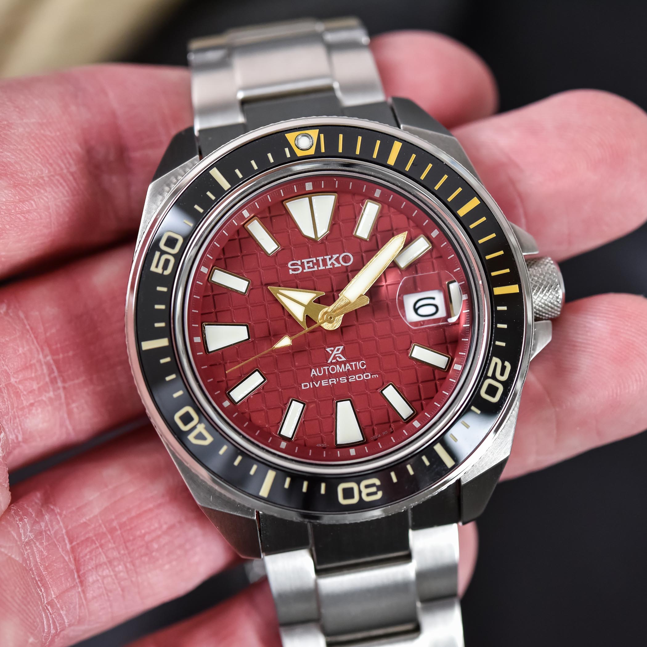 Seiko samurai limited edition hotsell