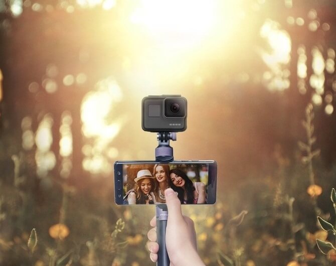 Штатив-рукоятка PgyTech Hand Grip & Tripod for Action Camera Штатив-рукоятка PgyTech Hand Grip & Tripod for Action Camera