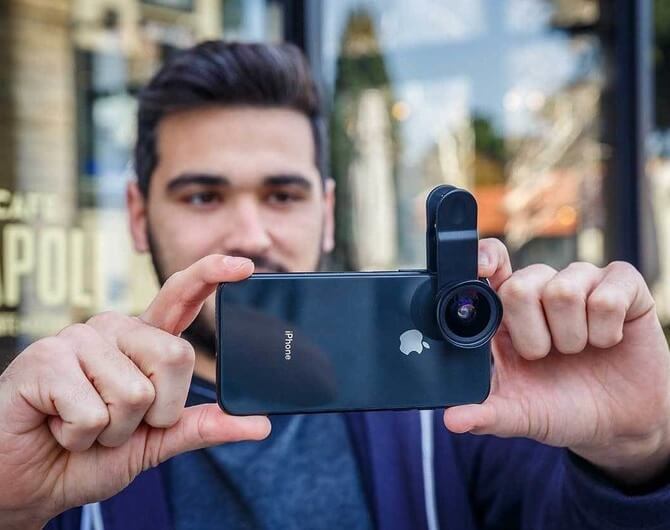 Широкоугольный макро объектив Pictar Smart Lens Wide Angle/Macro для смартфона Широкоугольный макро объектив Pictar Smart Lens Wide Angle/Macro для смартфона