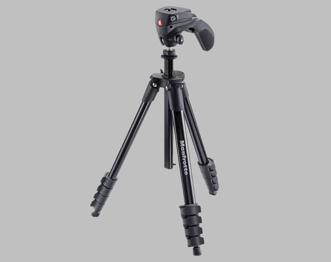 Обзор на штатив Manfrotto Compact Action Black AS Обзор на штатив Manfrotto Compact Action Black AS