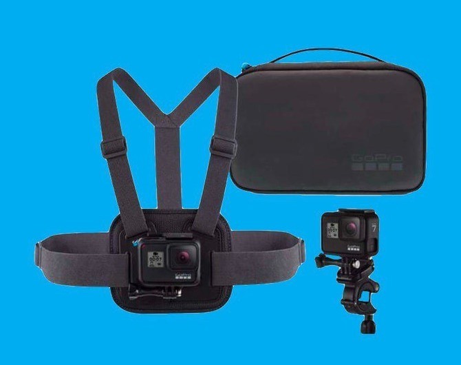 Набор аксессуаров GoPro Sport Kit – комплект для активных влогеров и путешественников Набор аксессуаров GoPro Sport Kit – комплект для активных влогеров и путешественников