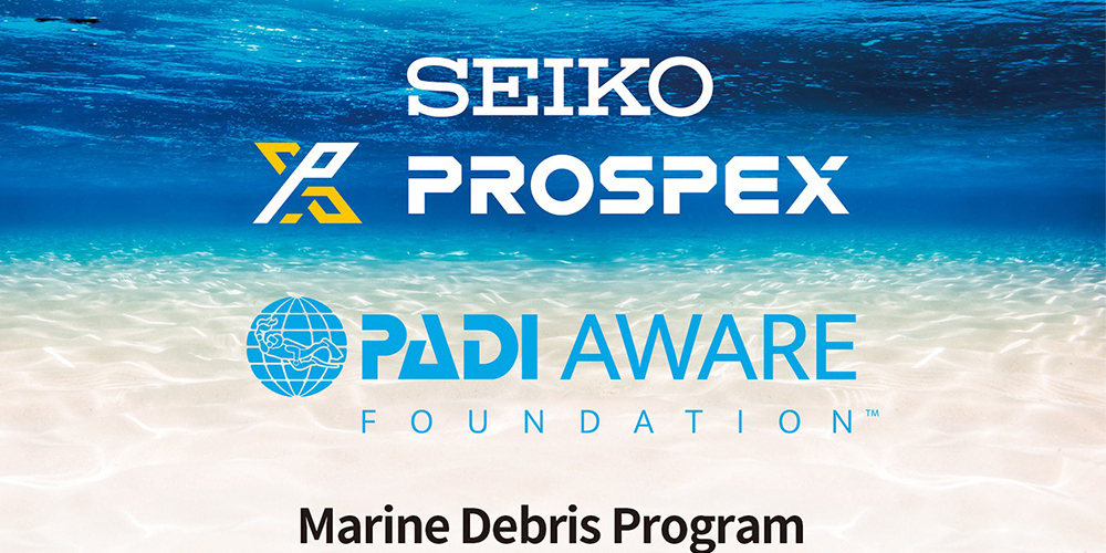 Seiko объединяет усилия с PADI и PADI AWARE Foundation, чтобы защитить мир океана.