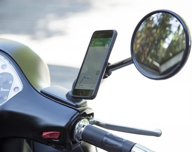 Набор креплений для смартфона на мотоцикл SP Connect Moto Mirror Bundle Universal Набор креплений для смартфона на мотоцикл SP Connect Moto Mirror Bundle Universal