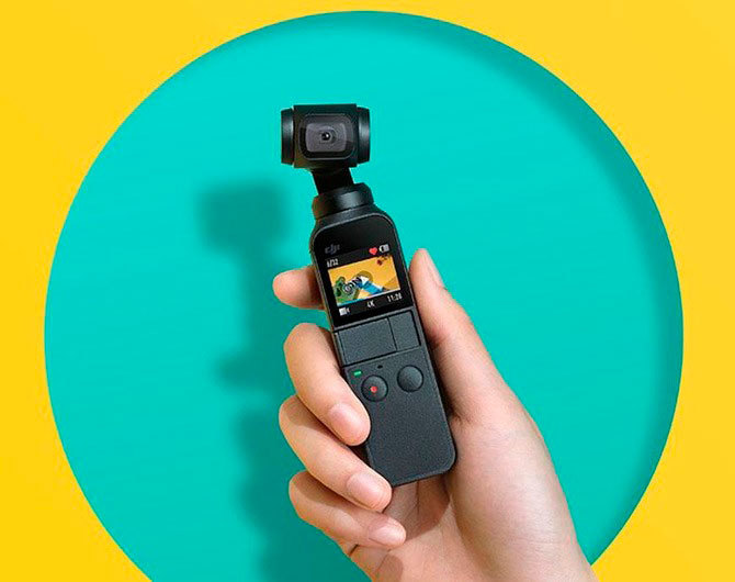 DJI OSMO Pocket – профессиональный стедикам в кармане DJI OSMO Pocket – профессиональный стедикам в кармане
